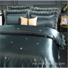 Lace 100 Polyester Double Duvet Cover Bedding Set